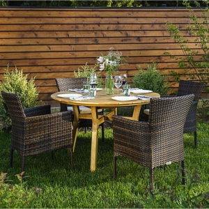 Обеденный комплект Modena 4 с креслами Joygarden