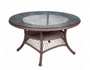 Стол круглый SEVILLA коричневый Aiko