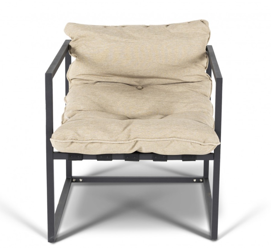 Кресло Лион черное 4sis