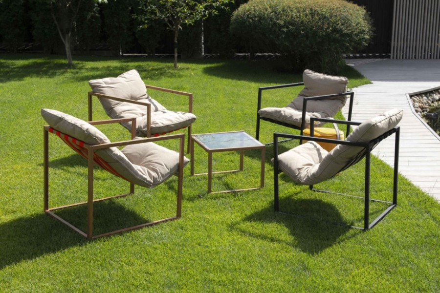 Кресло Лион черное 4sis