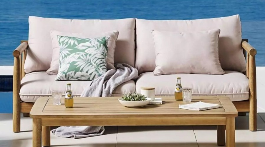 Диван из тика BUNGALOW 2-х местный Joygarden