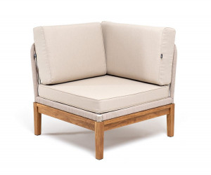 Угловой модуль Канны из дуба, бежевый 4sis