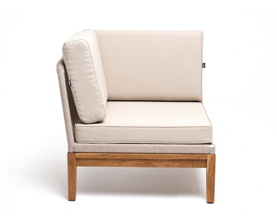 Угловой модуль Канны из дуба, бежевый 4sis