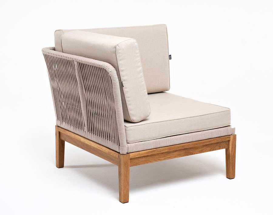 Угловой модуль Канны из дуба, бежевый 4sis