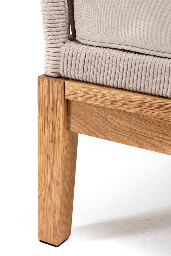 Угловой модуль Канны из дуба, бежевый 4sis