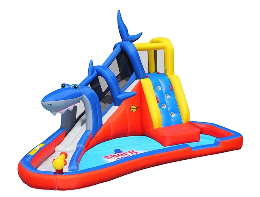 Надувная водная горка Акула 3 Happy Hop
