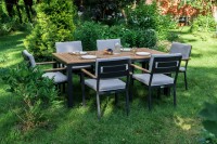 Обеденный комплект OSCAR со столешницей из тика Royal Family