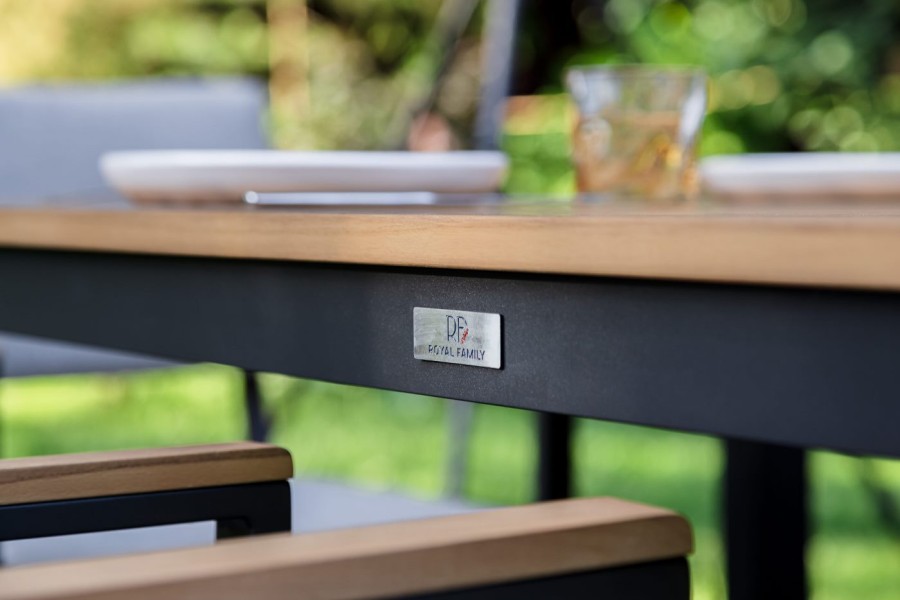 Обеденный комплект OSCAR со столешницей из тика Royal Family