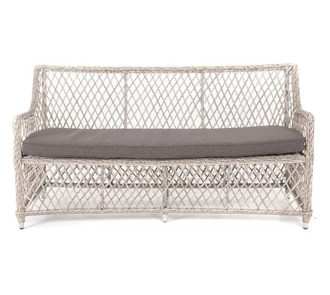 Диван из искусственного ротанга Латте beige 4sis