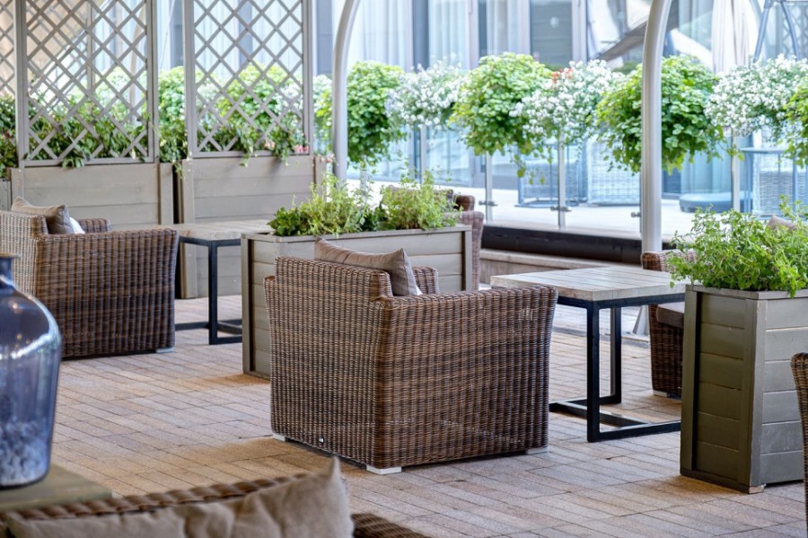 Кресло из искусственного ротанга Капучино Brown 4sis