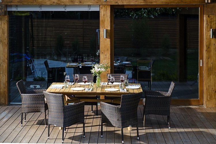 Обеденный комплект MODENA-6 с креслами Joygarden