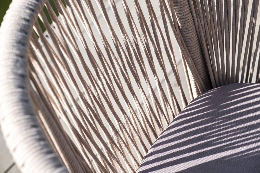 Обеденная группа Малага на 6 персоны со стульями Марсель бежевый 4sis