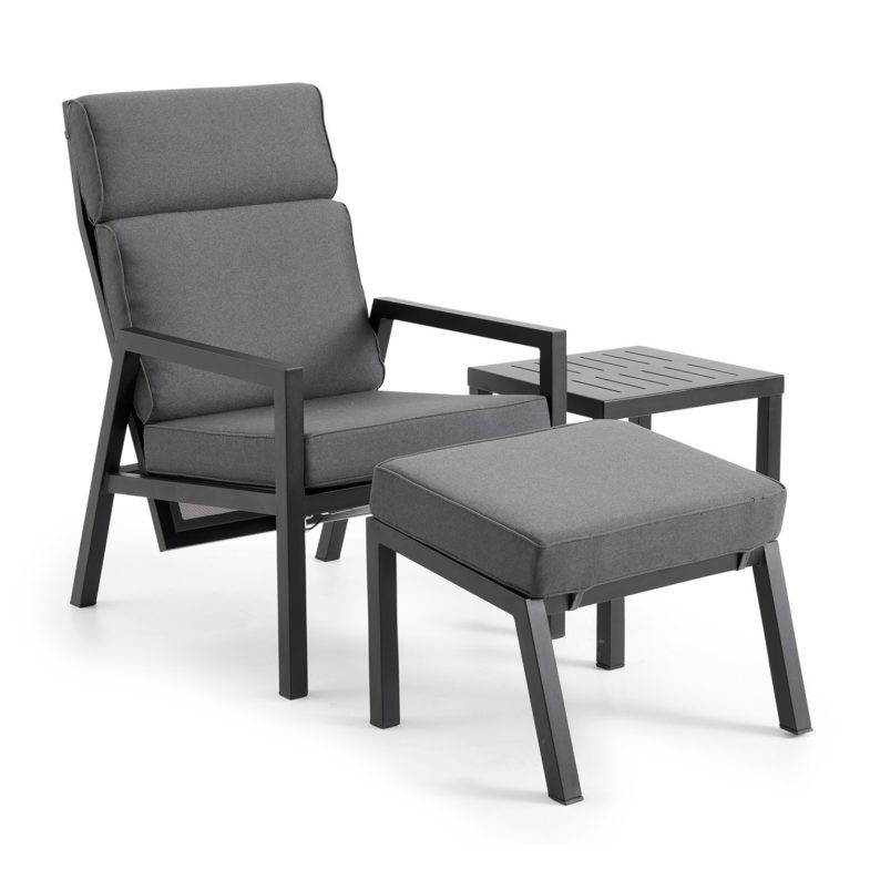 Столик приставной BELFORT черный Brafab