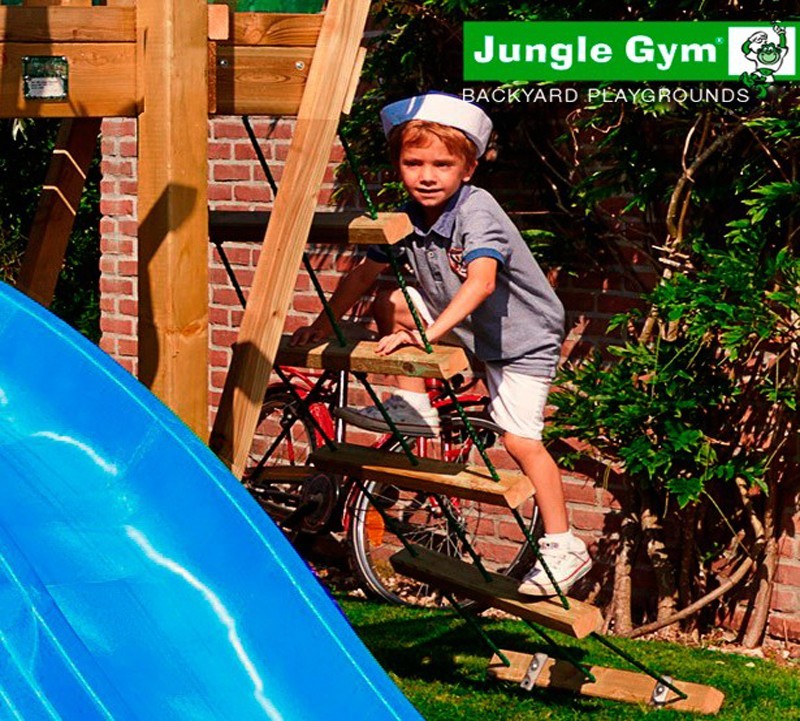 Игровой комплекс Jungle Cottage+Boat Module