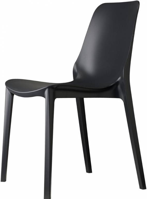 Стул пластиковый Ginevra антрацит Scab Design 