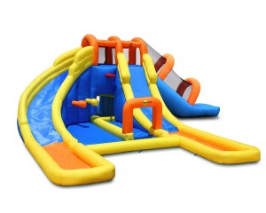 Надувные горки Мега аттракцион Happy Hop