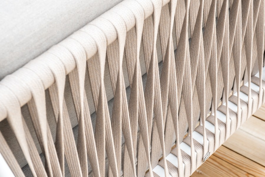 Лаунж-зона 4-местная Касабланка роуп бежевый 4sis