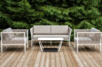 Лаунж-зона 4-местная Касабланка, роуп бежевый 4sis