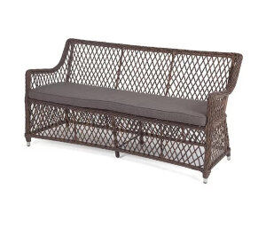 Диван из искусственного ротанга Латте Brown 4sis