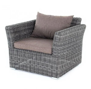 Кресло из искусственного ротанга Капучино Graphite 4sis
