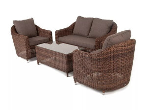 Лаунж зона Кон Панна коричневая 4sis