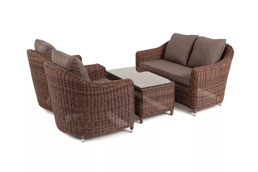 Лаунж зона Кон Панна коричневая 4sis