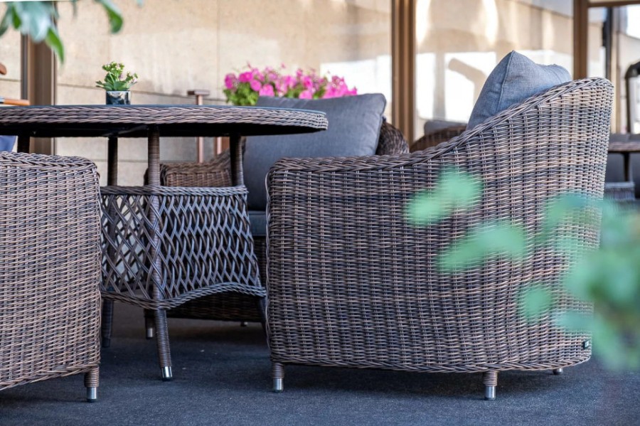 Лаунж зона Кон Панна коричневая 4sis