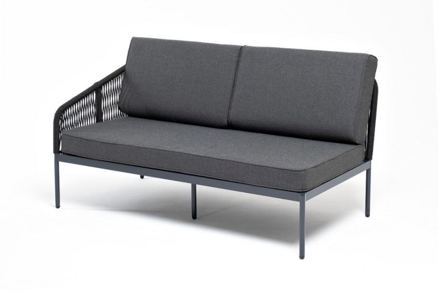 Угловой модульный диван Канны темно-серый 4sis