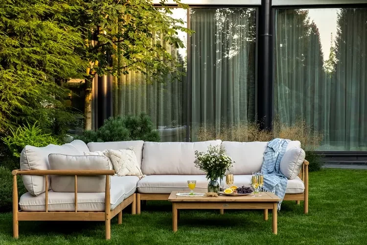 Лаунж зона из тика BUNGALOW Joygarden