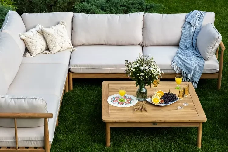 Лаунж зона из тика BUNGALOW Joygarden