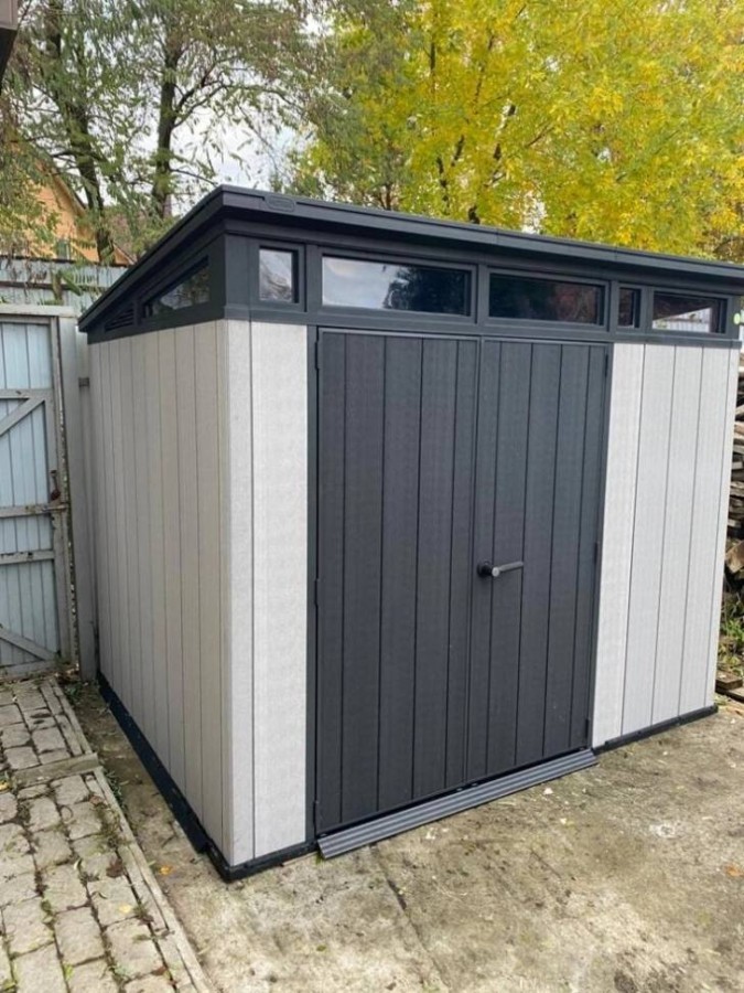 Пластиковый сарай Artisan 9x7 фута Keter