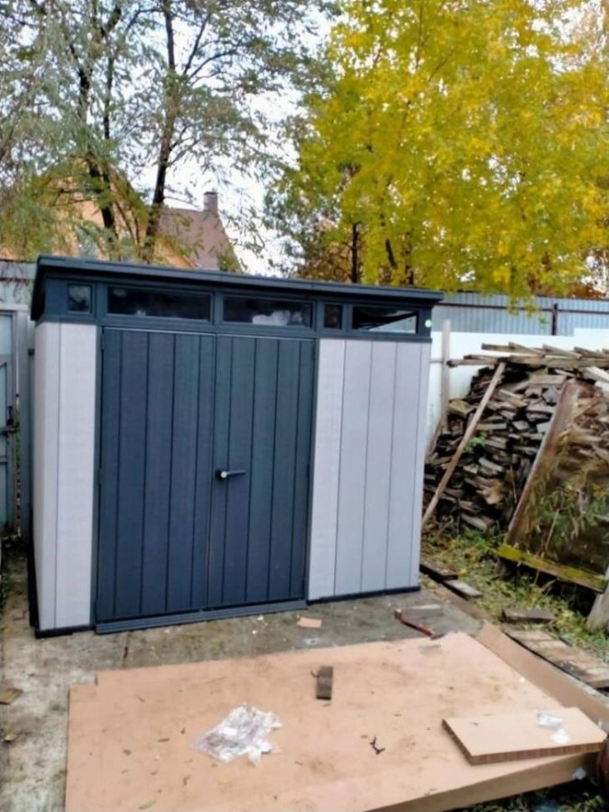 Пластиковый сарай Artisan 9x7 фута Keter