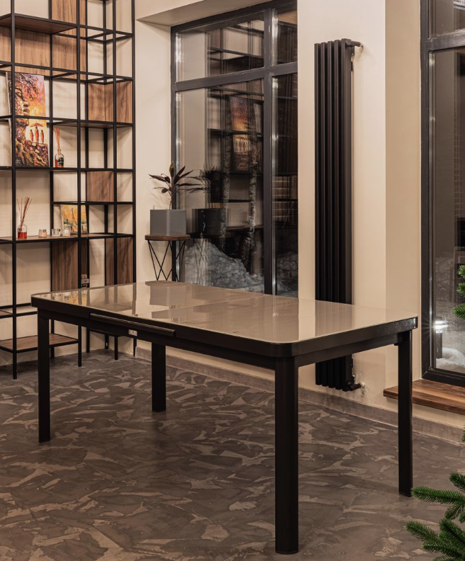 Обеденный комплект мебели LUDWIG + FIONA коричневый Royal Family