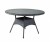 Стол круглый разборный серый 130 Aiko