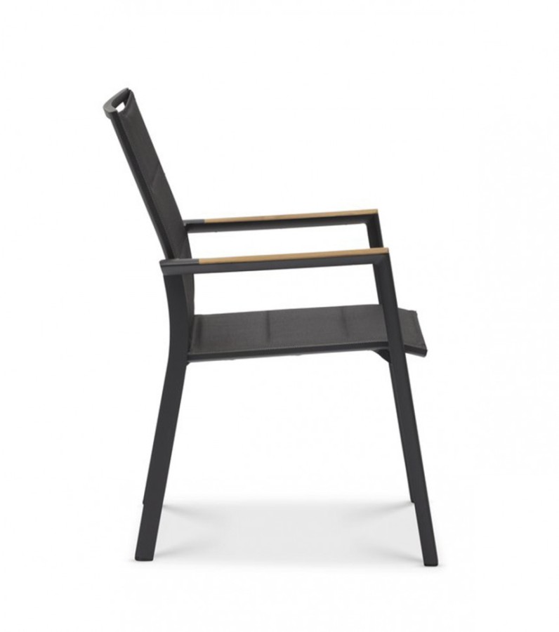 Стул Andy алюминий/текстилен Brafab