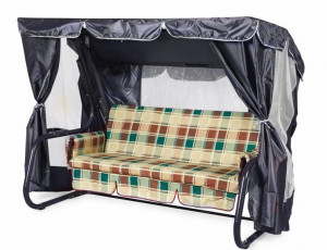 Садовые качели Торнадо LUX, графит Garden