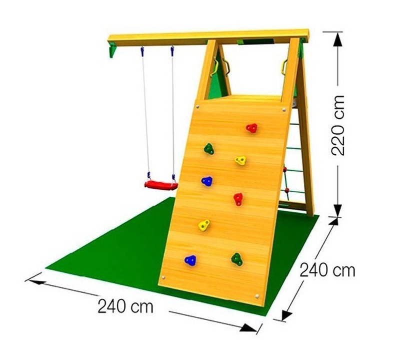 Игровой комплекс Jungle Cottage+Climb Module Xtra