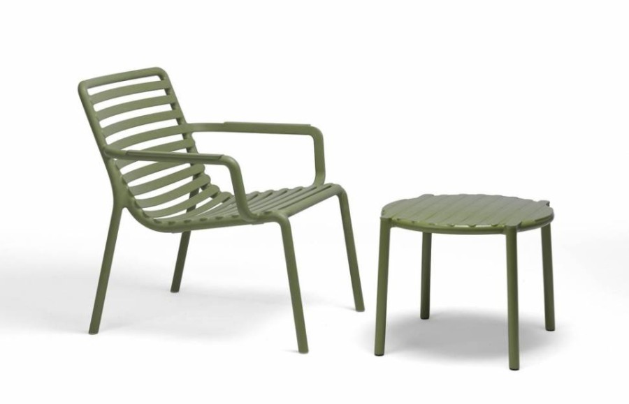 Лаунж-кресло пластиковое Doga Relax агава Nardi