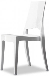 Стул пластиковый Scab Design Glenda белый 