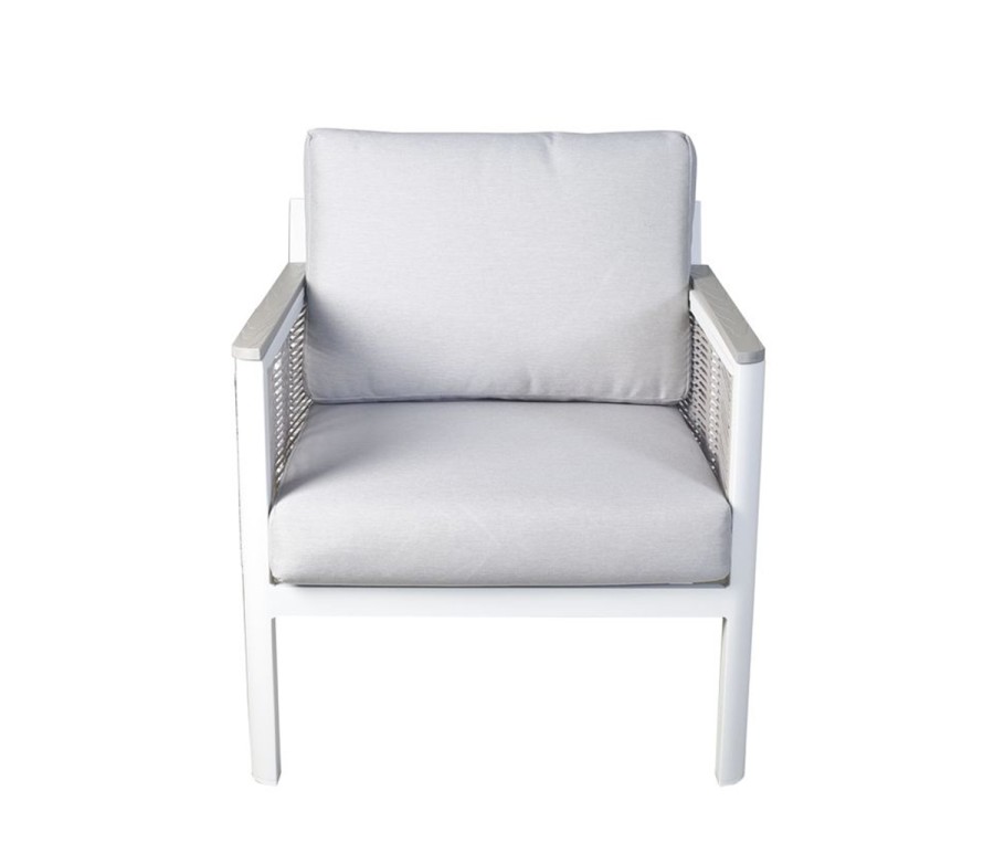 Кресло Сан Ремо из роупа бежевое 4sis