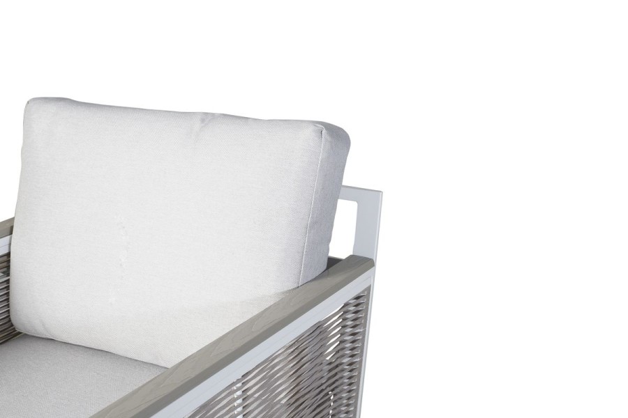 Кресло Сан Ремо из роупа бежевое 4sis