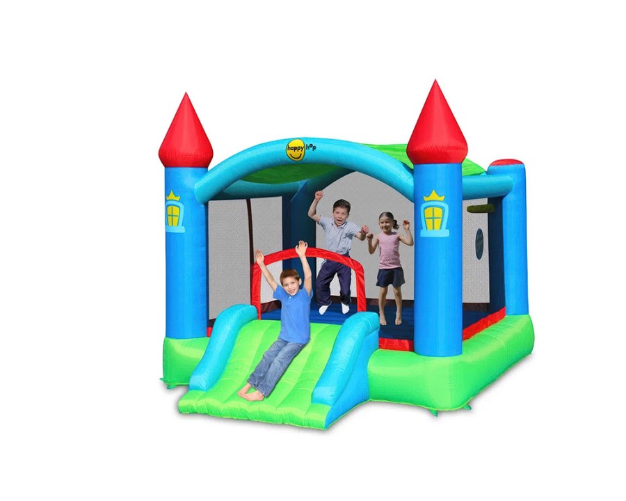 Надувной батут Мега крепость Happy Hop