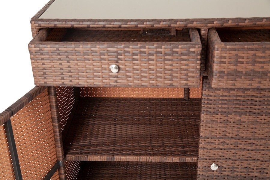 Тумба Мальта коричневая 4sis