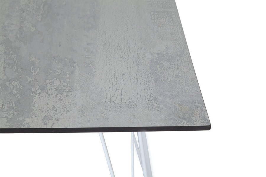 Обеденная группа Милан темно-серая 4sis