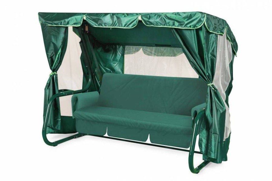 Садовые качели Торнадо Lux, зеленый Garden
