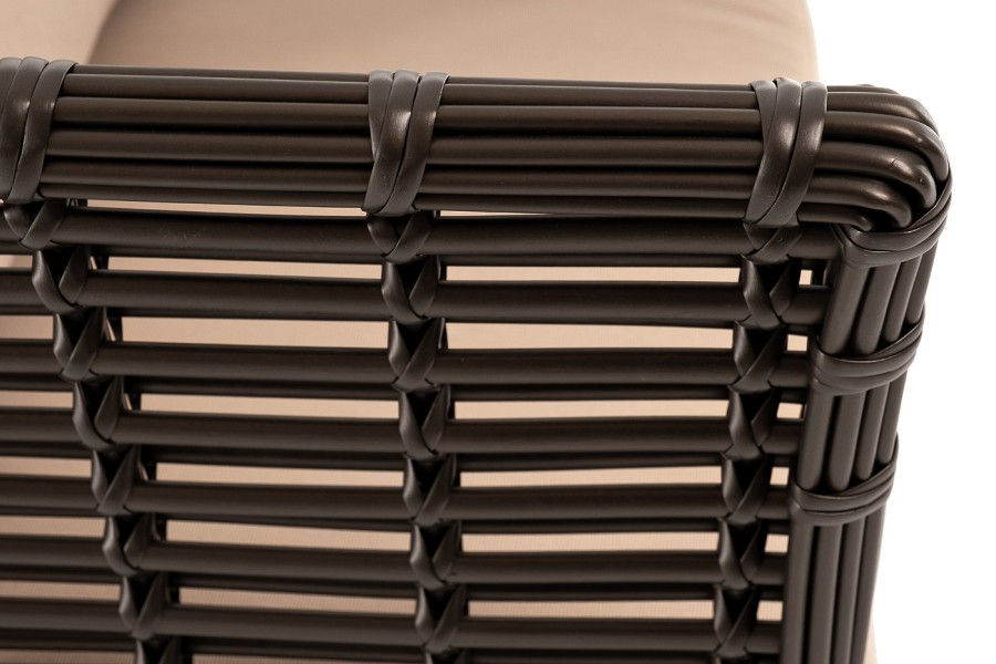 Кресло из искусственного ротанга Валенсия, цвет бронзовый 4sis