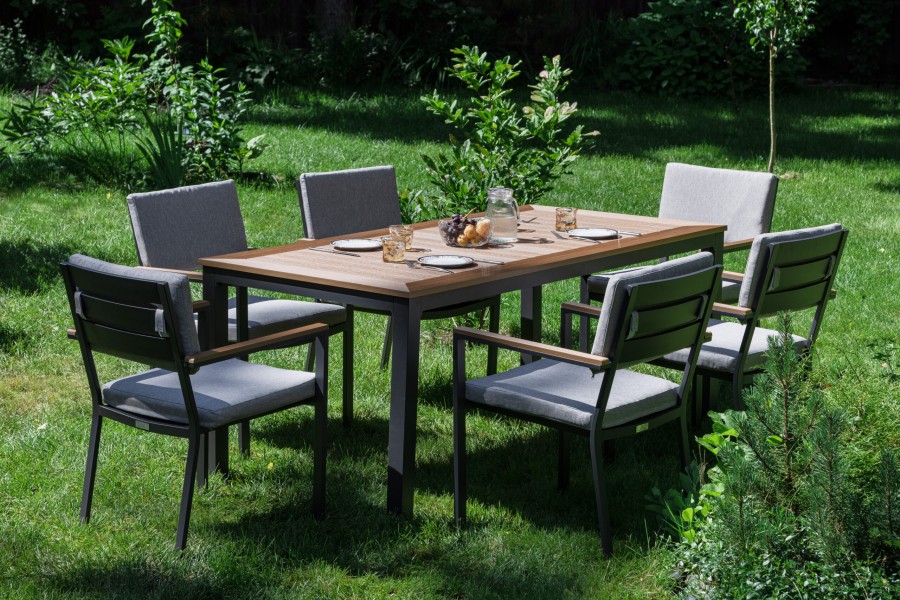 Обеденный стол OSCAR со столешницей из поливуда Royal Family