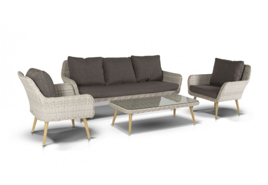 Диван из искусственного ротанга Прованс 4sis