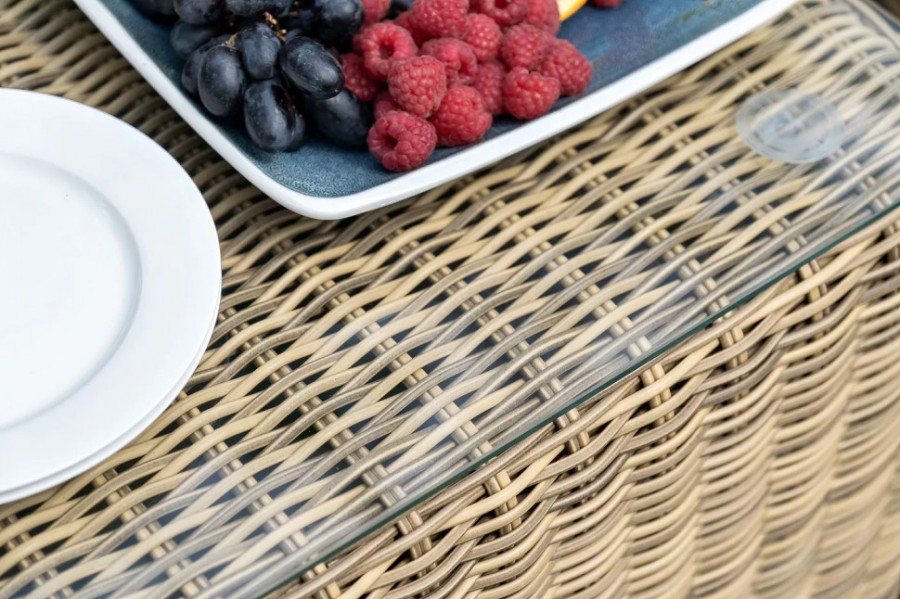 Лаунж зона Кон Панна соломенная 4sis