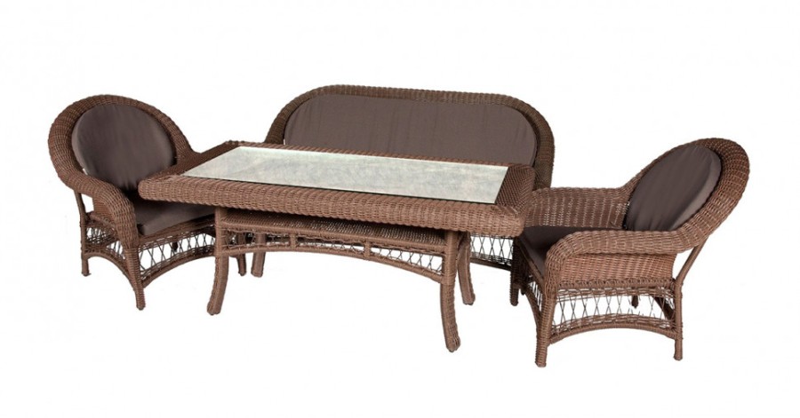 Стол обеденный CHELSEA коричневый Aiko